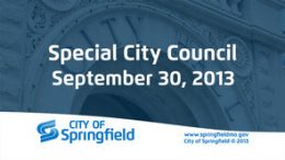 Special Council Meeting – September 30, 2013