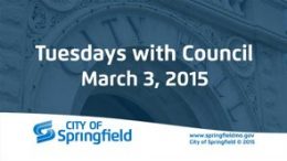 Tuesdays with Council – March 3, 2015