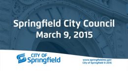 City Council Meeting – March 9, 2015