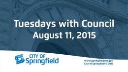 Tuesdays with Council – August 11, 2015