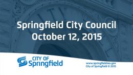 City Council Meeting – October 12, 2015