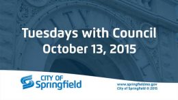 Tuesday’s with Council – October 13, 2015