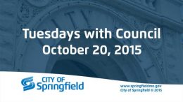 Tuesday’s with Council – October 20, 2015