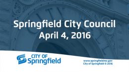 City Council Meeting – April 4, 2016