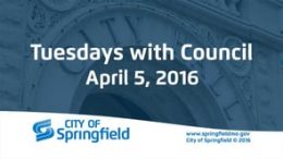 Tuesdays with Council – April 5, 2016