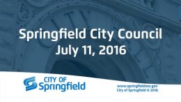 City Council Meeting – July 11, 2016