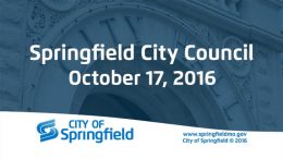 City Council Meeting – October 17, 2016