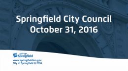 City Council Meeting – October 31, 2016