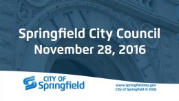 City Council Meeting – November 28, 2016