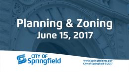 Planning & Zoning Meeting – June 15, 2017