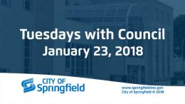 Tuesdays with Council – January 23, 2018