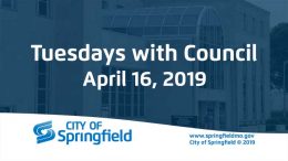 Tuesdays with Council – April 16, 2018