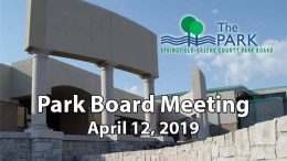 Park Board Meeting – April 12, 2019
