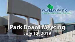 Park Board Meeting – July 12, 2019