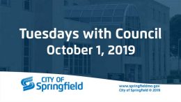 Tuesdays with Council – October 1, 2019