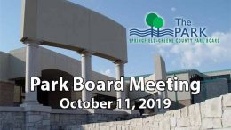 Park Board Meeting – October 11, 2019