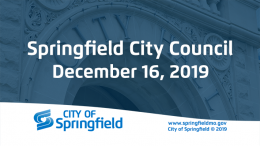 City Council Meeting – December 16, 2019