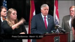 Governor Parson Press Conference – March 12, 2020