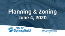 Planning & Zoning Meeting – June 4, 2020