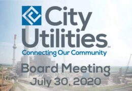 City Utilities Board Meeting – July 30, 2020