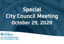 Special City Council – October 29, 2020