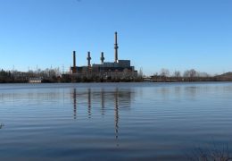 Implosion of the James River Power Station’s stacks