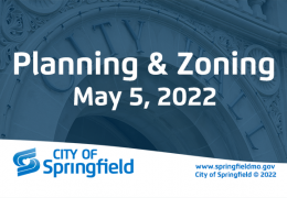 Planning & Zoning Commission – May 5, 2022