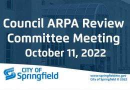 Council ARPA Review Committee Meeting | October 11, 2022