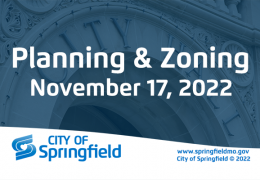 Planning & Zoning Commission – November 17, 2022